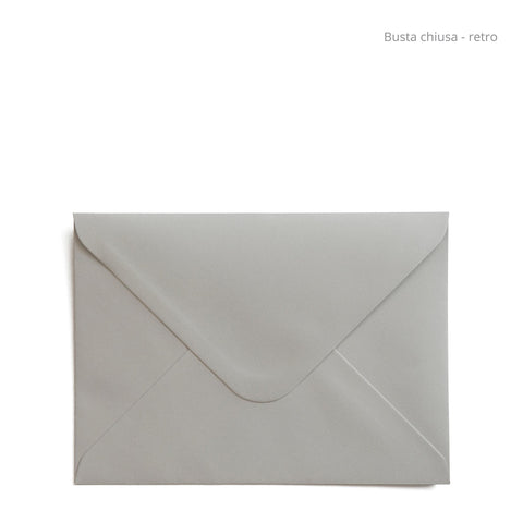 Busta grigio chiaro 133x184