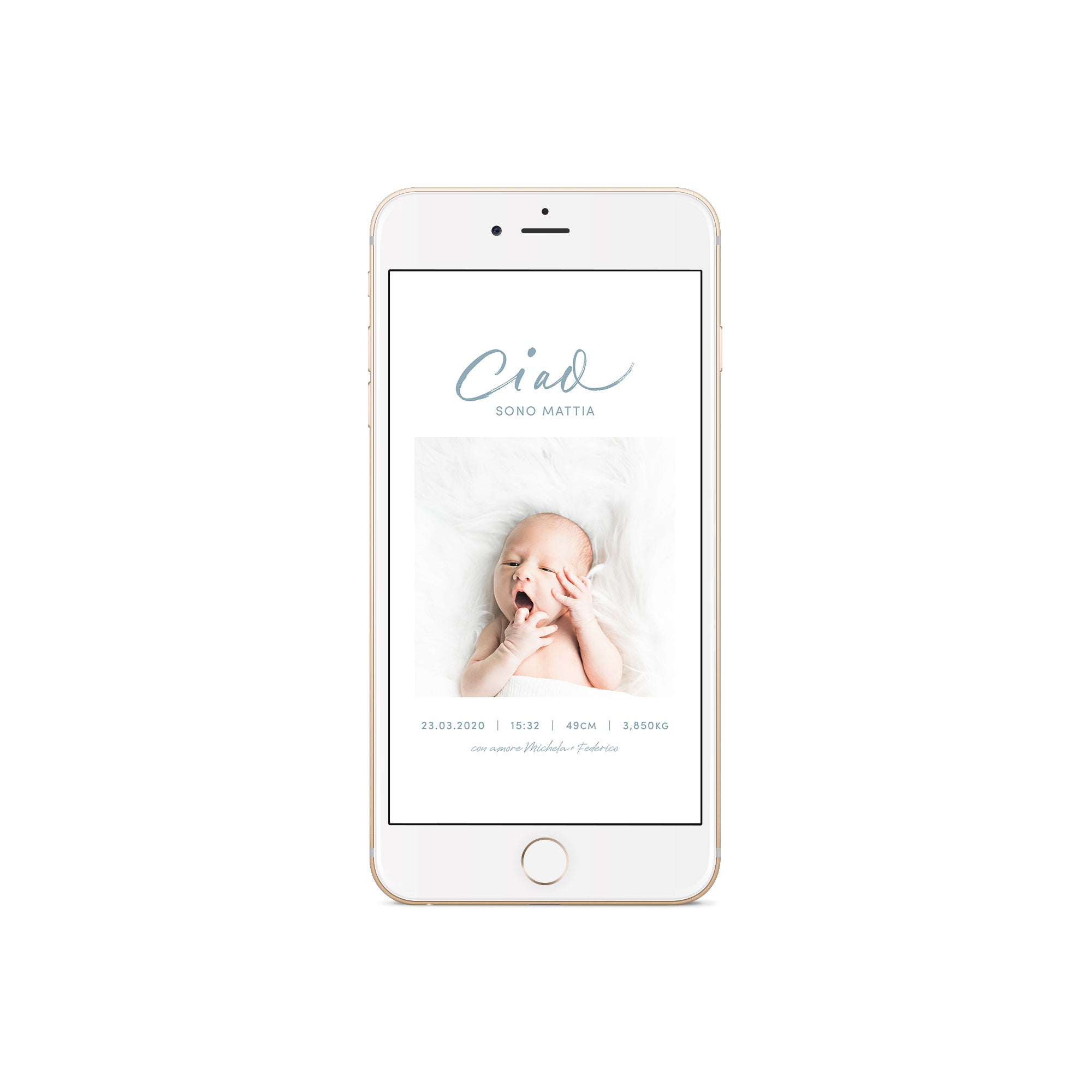 Ciao / Birth Announcements
