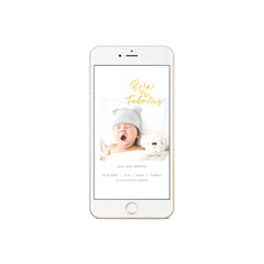 Fabulous / Birth Announcements