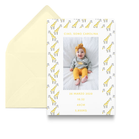 Pattern / Birth Announcements