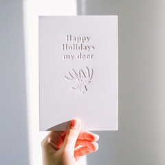Happy Holidays my deer