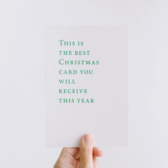 Bundle 7 biglietti letterpress