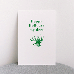 Happy Holidays my deer