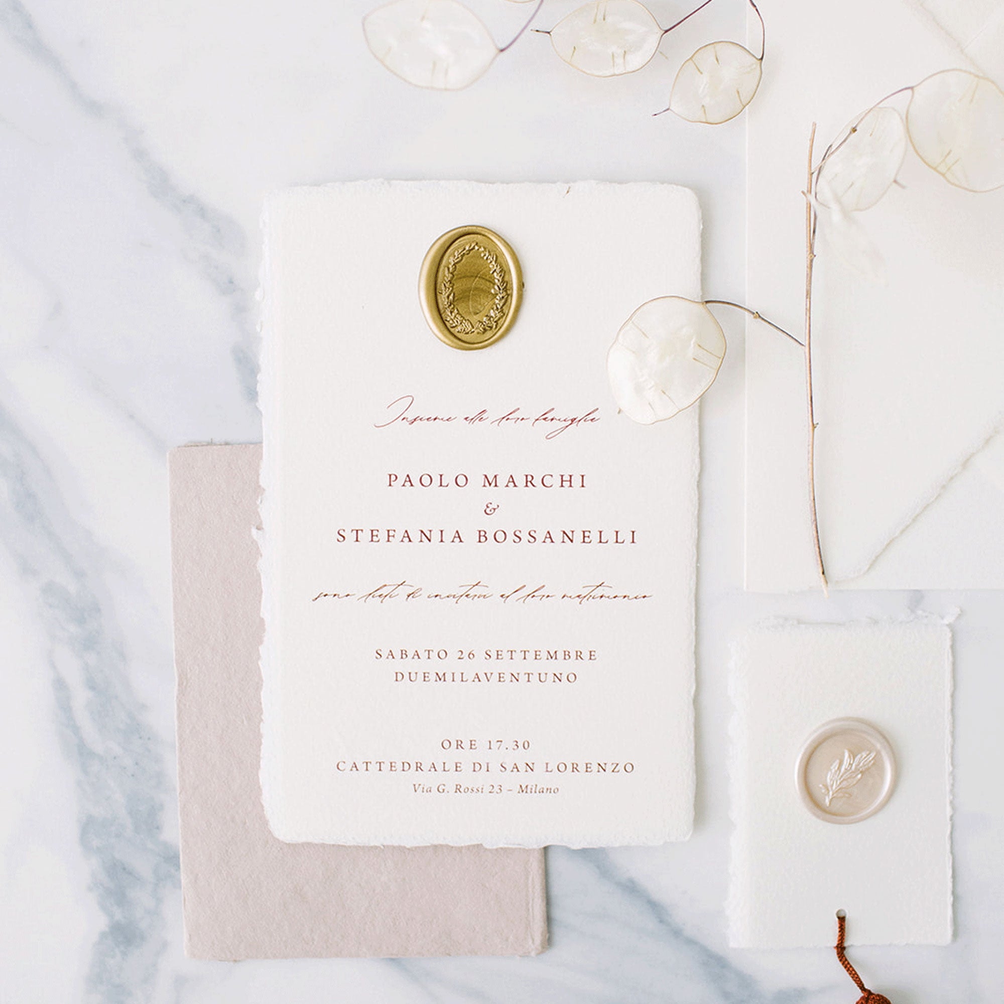 Sample Invito + kit buste
