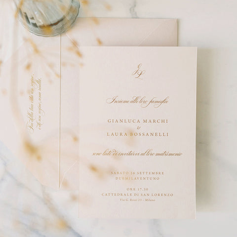 Sample Invito + kit buste