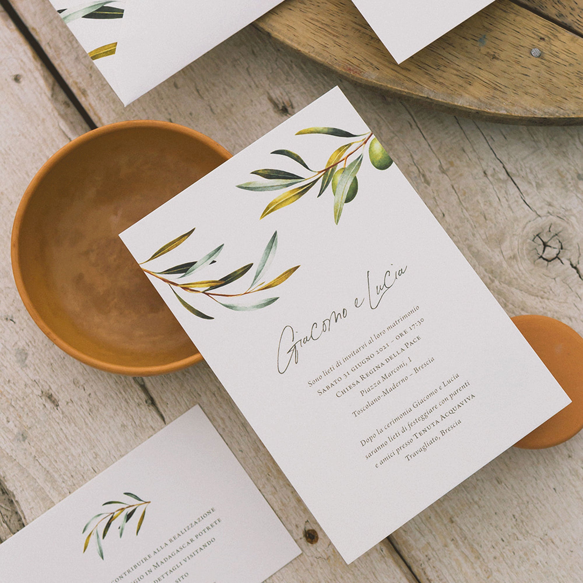 Sample Invito + kit buste